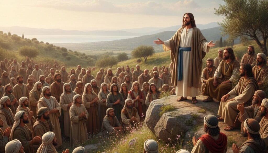 Yesus berkotbah
