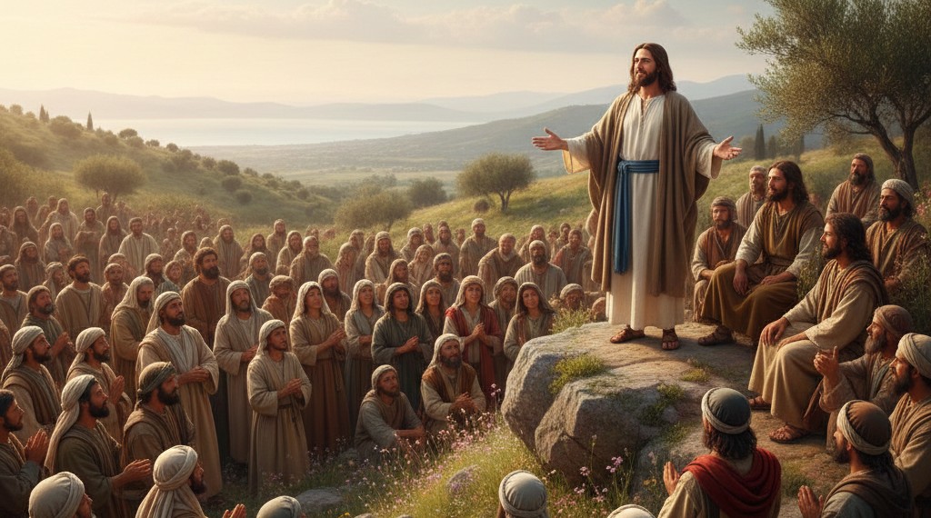 Yesus berkotbah